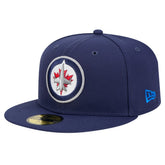 Winnipeg Jets New Era Core 59FIFTY Fitted Hat - Navy - NHL
