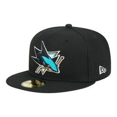 San Jose Sharks New Era Core 59FIFTY Fitted Hat - Black - NHL
