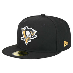 Pittsburgh Penguins New Era Core 59FIFTY Fitted Hat - Black - NHL