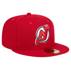 New Jersey Devils New Era Core 59FIFTY Fitted Hat - Red - NHL
