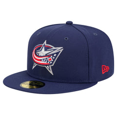 Columbus Blue Jackets New Era Core 59FIFTY Fitted Hat - Navy - NHL