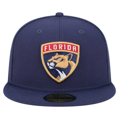 Florida Panthers New Era Core 59FIFTY Fitted Hat - Navy - NHL