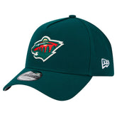 Minnesota Wild New Era Core A-Frame 9FORTY Adjustable Hat - Green - NHL