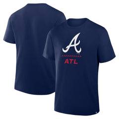 Atlanta Braves Fanatics Clubhouse Legacy Side Swipe T-Shirt - MLB
