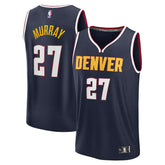 Jamal Murray Denver Nuggets Fast Break Replica Player Jersey Icon Editi- Navy - NBA