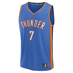 Chet Holmgren Oklahoma City Thunder Fast Break Replica Player Jersey Icon Edition Blue - NBA