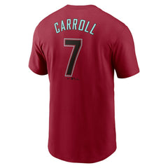 Corbin Carroll Arizona Diamondbacks Nike Fuse Name & Number T-Shirt - MLB