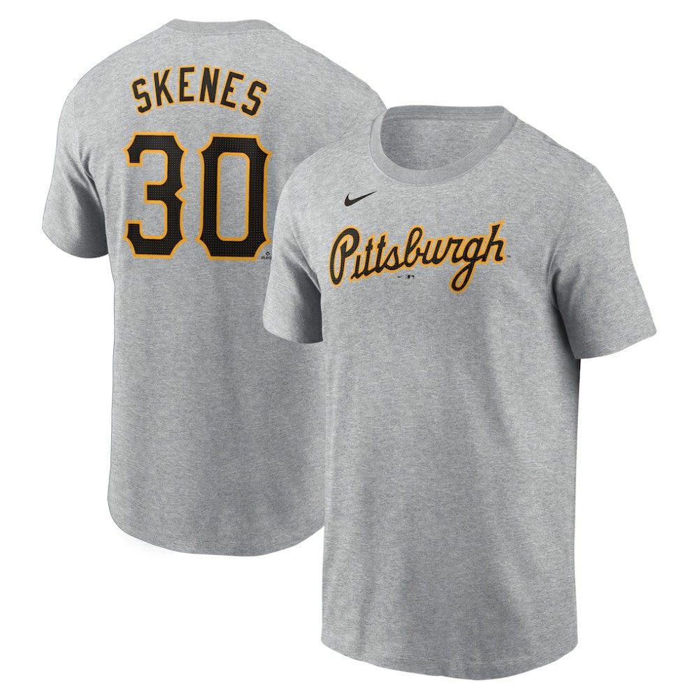 Paul Skenes Pittsburgh Pirates Nike Fuse Name & Number T-Shirt - MLB