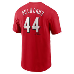 Elly De La Cruz Cincinnati Reds Nike Fuse Name & Number T-Shirt - MLB