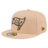 Tampa Bay Buccaneers New Era Candied Pecan 59FIFTY Fitted Hat Tan | NFL