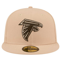 Atlanta Falcons New Era Candied Pecan 59FIFTY Fitted Hat Tan | NFL