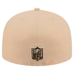 Carolina Panthers New Era Candied Pecan 59FIFTY Fitted Hat Tan | NFL