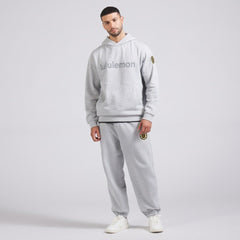 Boston Bruins lululemon Steady State Pullover Hoodie - Heathered Silver Drop - NHL