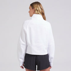 Boston Bruins lululemon Women's Scuba Oversized Half Zip Top - White - NHL