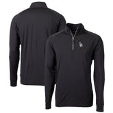 Los Angeles Dodgers Cutter & Buck Big & Tall Adapt Eco Knit Stretch Recycled Quarter-Zip Pullover Top - MLB