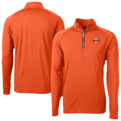 San Francisco Giants Cutter & Buck Adapt Eco Knit Stretch Recycled Quarter-Zip Pullover Top - MLB