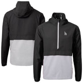 Los Angeles Dodgers Cutter & Buck Charter Eco Recycled Half-Zip Anorak Jacket - MLB