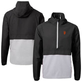 San Francisco Giants Cutter & Buck Charter Eco Recycled Half-Zip Anorak Jacket - MLB
