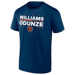 Caleb Williams & Rome Odunze Chicago Bears Election Players T-Shirt Navy | NFL