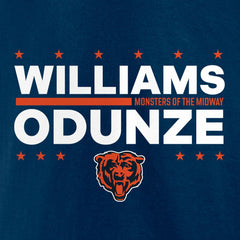 Caleb Williams & Rome Odunze Chicago Bears Election Players T-Shirt Navy | NFL