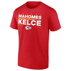 Patrick Mahomes & Travis Kelce Kansas City Chiefs Election Players T-Shirt Red | NFL