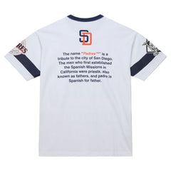 San Diego Padres Mitchell & Ness Cooperstown Collection Team Origins Premium T-Shirt - MLB