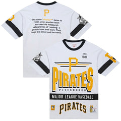 Pittsburgh Pirates Mitchell & Ness Cooperstown Collection Team Origins Premium T-Shirt - MLB