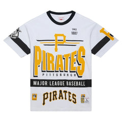 Pittsburgh Pirates Mitchell & Ness Cooperstown Collection Team Origins Premium T-Shirt - MLB