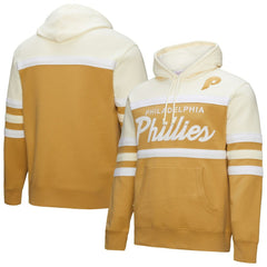 Philadelphia Phillies Mitchell & Ness Head Coach Pullover Hoodie - MLB