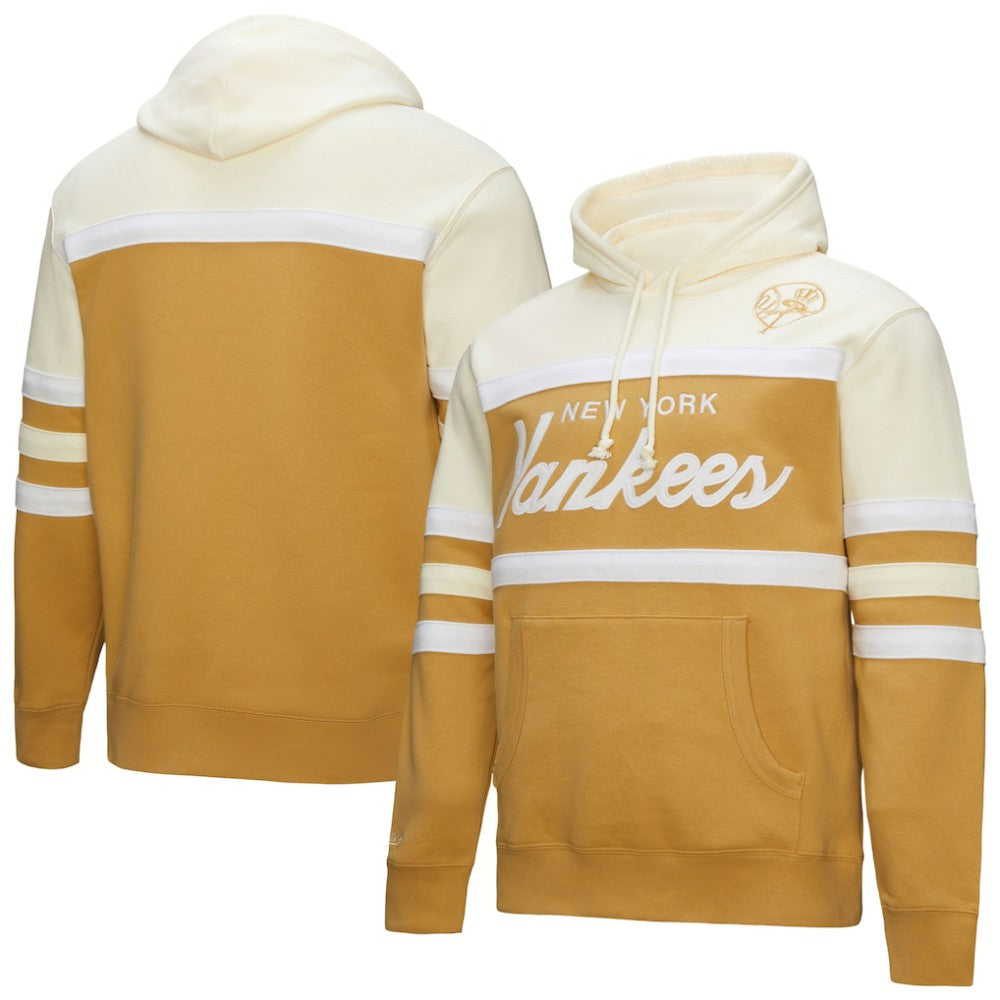 New York Yankees Mitchell & Ness Head Coach Pullover Hoodie - MLB