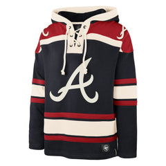 Atlanta Braves '47 Superior Lacer Pullover Hoodie - MLB