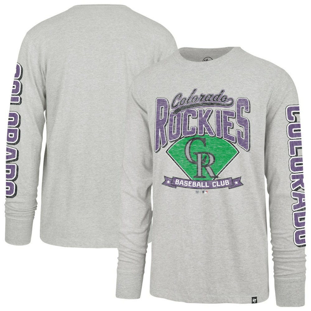 Colorado Rockies '47 Fair Ball Franklin Long Sleeve T-Shirt - MLB