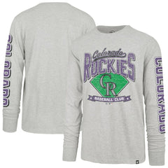 Colorado Rockies '47 Fair Ball Franklin Long Sleeve T-Shirt - MLB