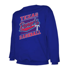 Texas Rangers Stitches Lightweight Crew Sweatshirt - MLB