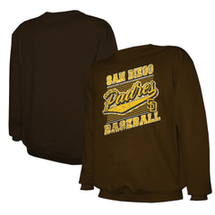 San Diego Padres Stitches Lightweight Crew Sweatshirt - MLB
