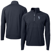 Kansas City Royals Cutter & Buck Adapt Eco Knit Hybrid Recycled Quarter-Zip Pullover Top - MLB