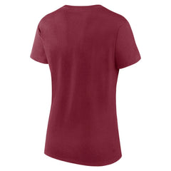 Colorado Avalanche Logo Athletic Women's Unrivaled T-Shirt - Burgundy - NHL