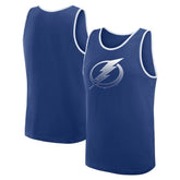 Tampa Bay Lightning Logo Athletic Unmatched Success Tank Top - Blue - NHL