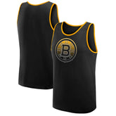 Boston Bruins Logo Athletic Unmatched Success Tank Top - Black - NHL