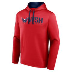 Washington Capitals Logo Athletic Head Start Pullover Hoodie - Red - NHL