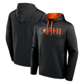 Philadelphia Flyers Logo Athletic Head Start Pullover Hoodie - Black - NHL