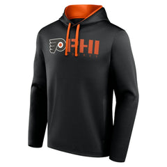 Philadelphia Flyers Logo Athletic Head Start Pullover Hoodie - Black - NHL