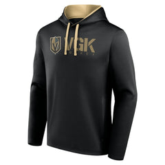 Vegas Golden Knights Logo Athletic Head Start Pullover Hoodie - Black - NHL
