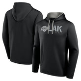 Los Angeles Kings Logo Athletic Head Start Pullover Hoodie - Black - NHL