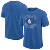 Toronto Maple Leafs Logo Athletic Success T-Shirt - Heather Blue - NHL