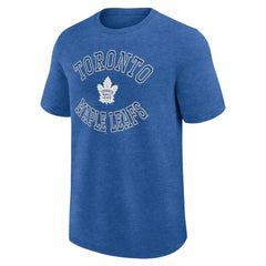Toronto Maple Leafs Logo Athletic Success T-Shirt - Heather Blue - NHL