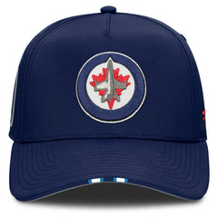 Winnipeg Jets Fanatics 2025 NHL Draft Authentic Pro On-Stage Podium A-Frame Adjustable Hat - Navy - NHL