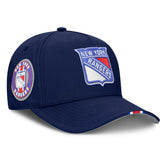 New York Rangers Fanatics 2025 NHL Draft Authentic Pro On-Stage Podium A-Frame Adjustable Hat - Navy - NHL