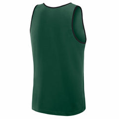 Milwaukee Bucks Logo Athletic Unmatched Success Tank Top Hunter Green - NBA