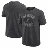 San Antonio Spurs Logo Athletic Success T-Shirt Heather Charcoal - NBA